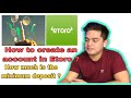 How to create an account in Etoro | How much is the minimum deposit? | Tagalog