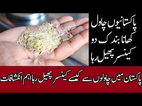 Cancer Virus is Destroying Pakistani Nation Through Saila Rice in Pakistan