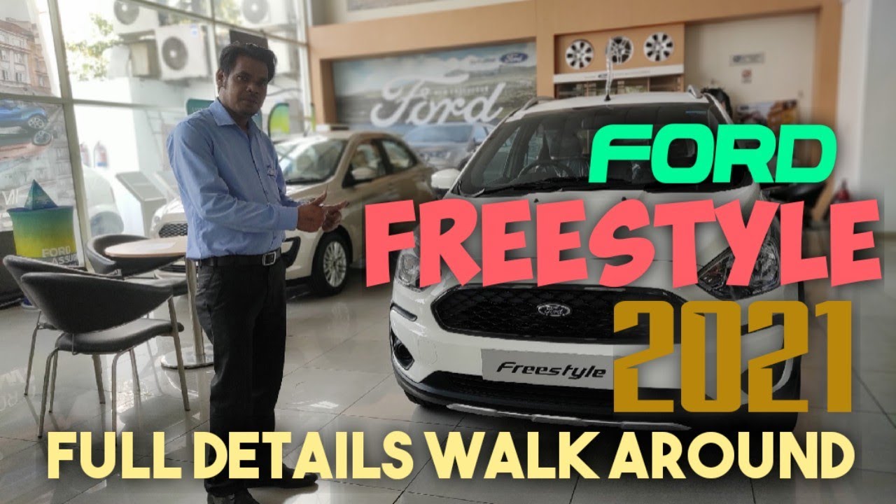 2021 Ford Freestyle Titanium Base Variant Detailed Walk around / full details Hindi