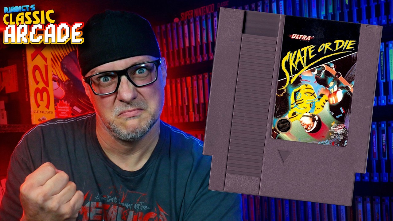 Skate Or Die - NES (Riddict's Classic Arcade - Episode 45)