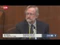 Trial for George Floyd's death | Dr. Tobin testifies in rebuttal to some environmental factors