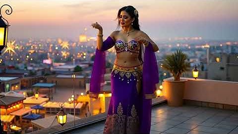 Habibi (حبيبي) - Arbic Deep House Dance Music - Official AI Video #Habibi