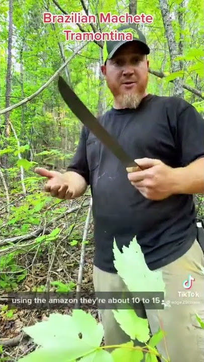 Tramontina TheBrazilian Made Machete! #knives  #machetes