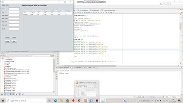 Mendemokan Aplikasi Nilai Mahasiswa | Java GUI Crud