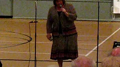 Brenda Kirkland sings "God Walks The Dark Hills"