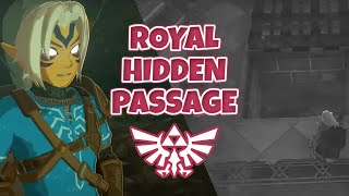 Zelda: Tears of the Kingdom - Explore Hyrule Castle Secrets (Royal Hidden Passage)