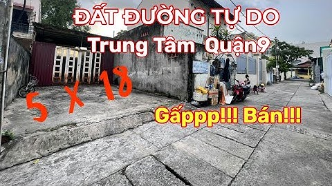 Đất Thổ Cư Đường Tự Do Hiệp Phú Quận 9 DT: 5 x 18 chủ bán gấp call:0936344113
