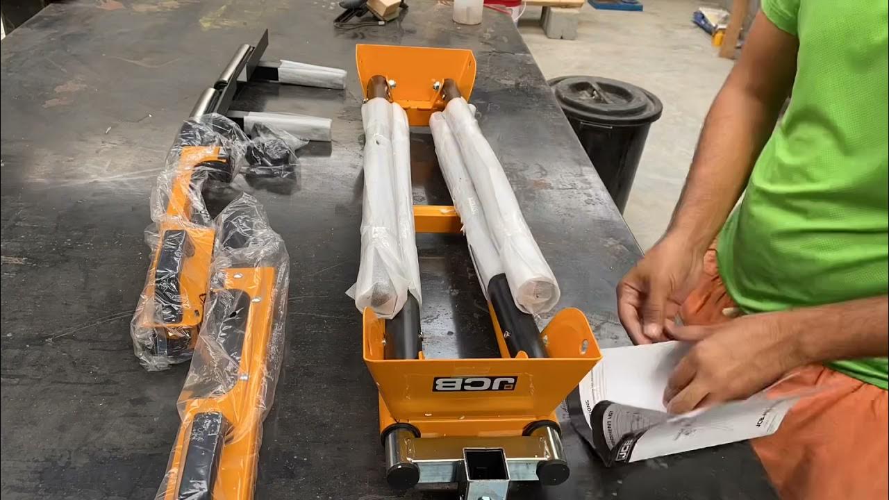 Quick unboxing of JCB mitre saw stand YouTube