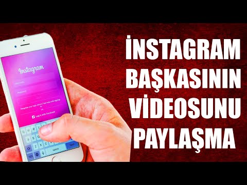 İNSTAGRAM BAŞKASININ VİDEOSUNU PAYLAŞMA