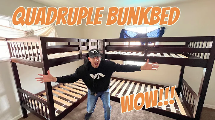 ￼ have you ever seen a quadruple bunkbed? Watch the time lapse video