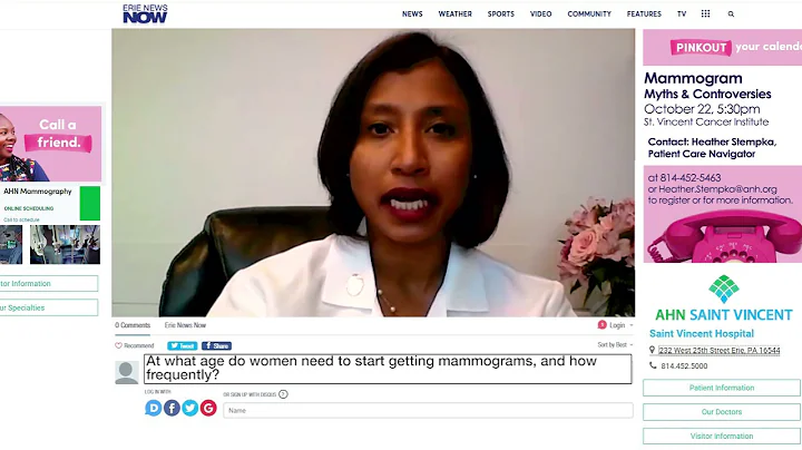 At what age do women need to start getting mammogr...