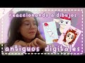 👀DIBUJOS QUE HUELEN A HISTORIA👀// Reaccionando a dibujos digitales antiguos //( 2019) parte 2