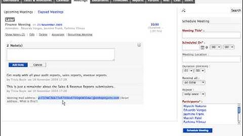 Communicate with Zoho Projects via Email