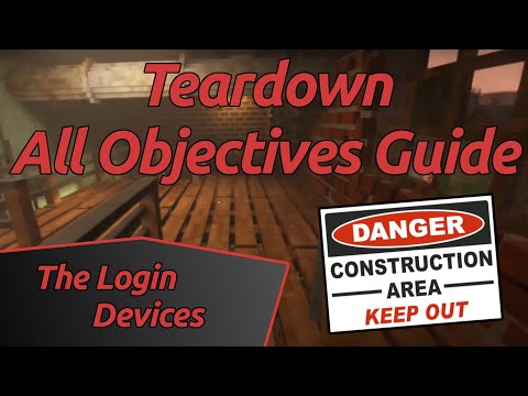 The Login Devices - Teardown All Objectives Guide
