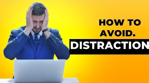 "Top 3 Tips to Stay Focused and Avoid Distractions!"