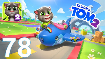 New Plane Mini Game - My Talking Tom 2 Gameplay 78 (Android/iOS)