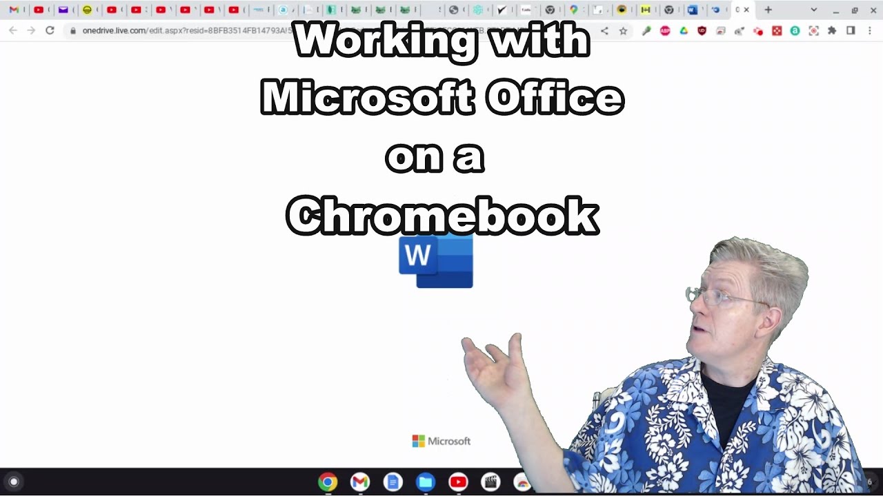 Finding Microsoft Office on Chromebook Working with Word, Excel, Powerpoint  - YouTube