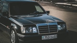 Mercedes-Benz 124-й кузов Е200 Уральск Казахстан [Смотреть в HD]