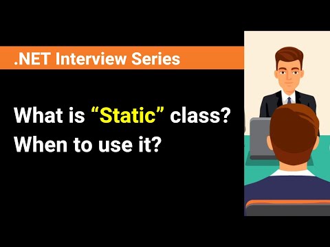 Video: Kas yra statinė C# klasė?