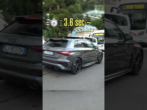 Small Car, Big Performance | Audi RS3 8Y #shorts