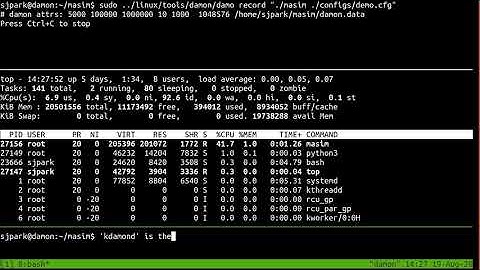 DAMON: a demo for the Kernel Summit 2020