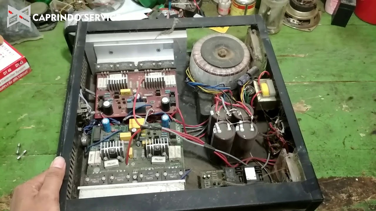 Cara Memperbaiki Power Amplifier Rakitan 