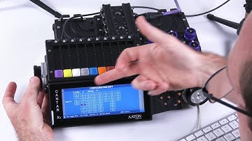 Aaton Digital - CantarX3 (4/7) - Demo Menu "Outputs Configuration" - How to set-up digital outputs?