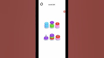 Hoop Stack Level 201 WalkThrough Solution Gameplay