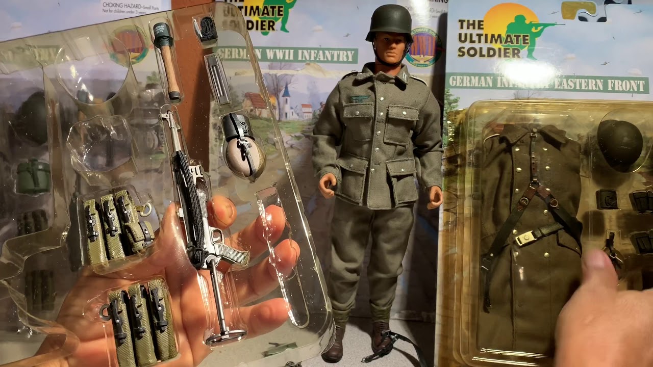 Uniformes De La Segunda Guerra Mundial Para Figuras de 12 pulgadas - YouTube