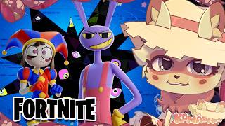 ☕18+ Pomni... We Arent Getting A Victory Royale...  | Fortnite LIVE STREAM |🥒 @therealkomasan