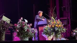 T.G. Sheppard was honored to speak at Mickey Gilley's Celebration Of Life