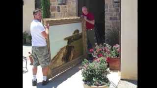 How To Hang A Large Painting - 5 Great (essential!) Tips