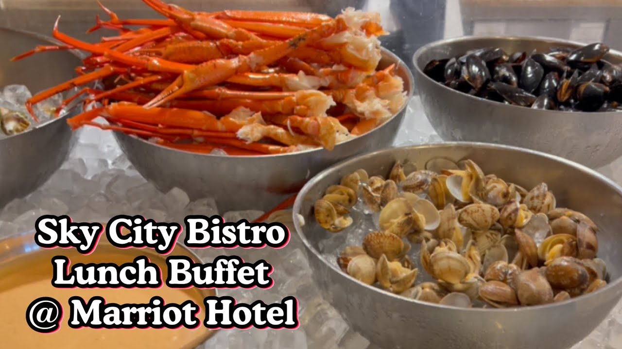 Sky City Bistro Lunch Buffet at Marriot Hotel (near HK airport)