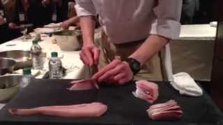How to slice Yellowtail sashimi Master Sushi Chef Secrets How To Slice Yellowtail Sashimi Perfectly Every Time