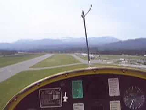 landing the glider