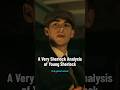A Very Sherlock Analysis of Young Sherlock