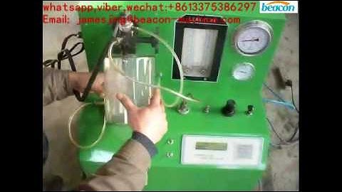 PQ1000 common rail injector test bench from taian beacon machine