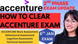 Accenture Hiring 2025 | Updated Exam Pattern, Assessment | Cognitive &amp; Technical Assessment Details