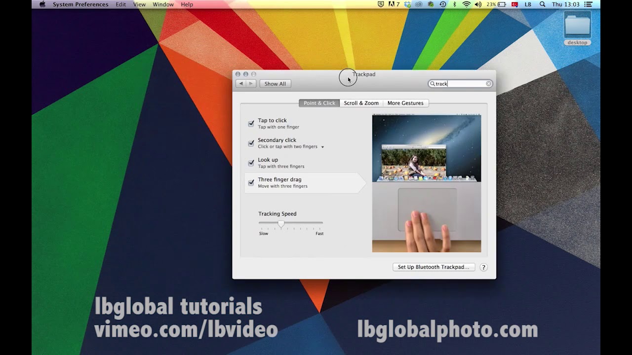 How to set up Mac trackpad 💻 macOS Tutorial YouTube