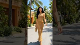 The Ultimate Resort Wear Set | Camel Crochet Fringe Top & Skirt | Winter Sun Escape Outfit