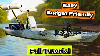 DIY Kayak Seat + Custom Stabilizers (Step by Step)