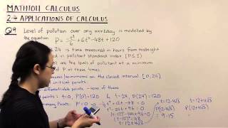MATH1011 Section 2.4 Question 9