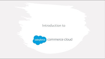Introduction to Salesforce Commerce Cloud | SFCC | #sfcc  | Beginners