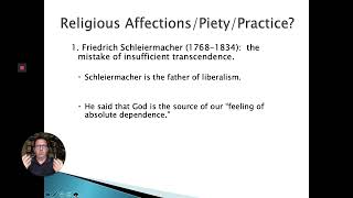 Lecture 2a Task of Theology