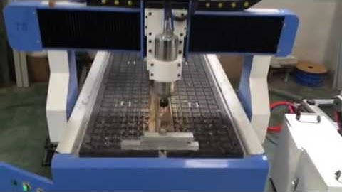cnc router AKM6012 process a incision again new test 2 for Ted
