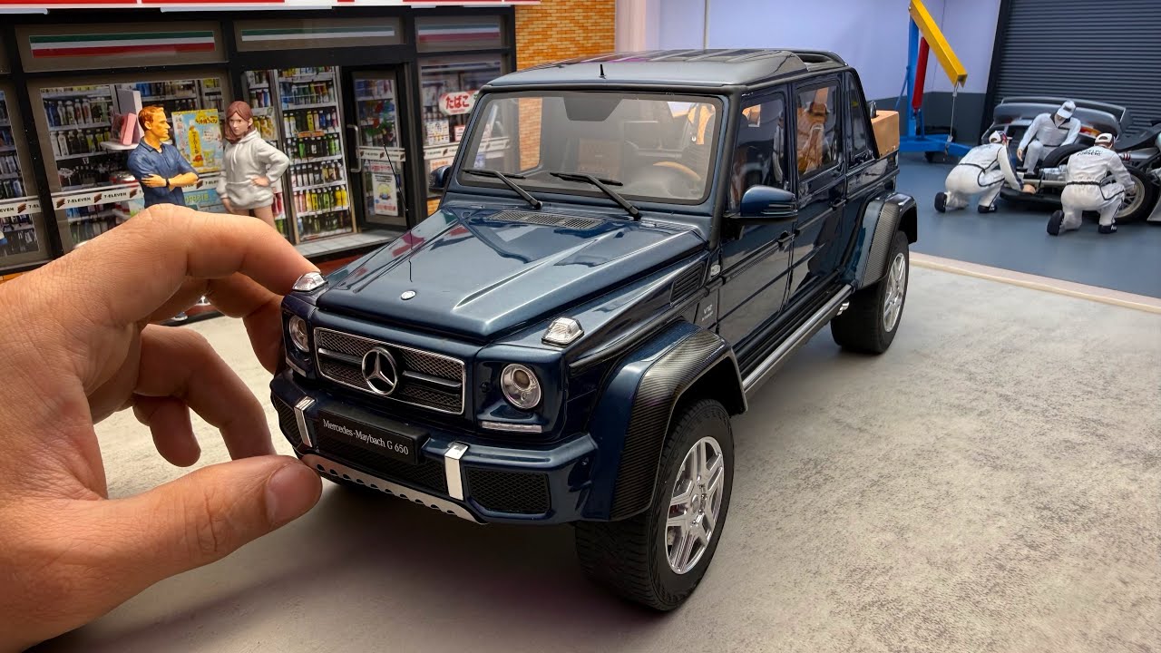 Ultra Realistic Mercedes-Maybach G650 1/18 Miniature Car Model