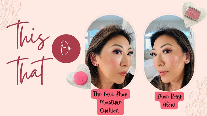 The face shop blusher cushion review năm 2024