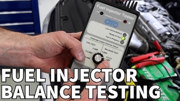 Fuel Injector Balance Testing