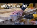 WOODWORKING HACK! No Domino-/Biscuit Joiner? NO PROBLEM!