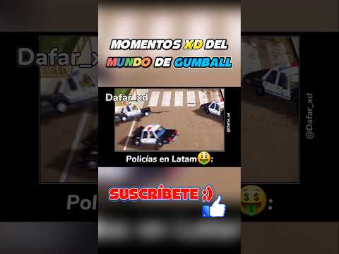 Toda la policía del país y no pudo con el autobús escolar🤑 - Momentos Xd del mundo de gumball